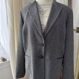 Dressbarn Gray Women's Suit Jacket W 16